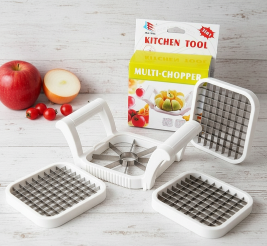 Multi-Chopper 3 in 1 Apple, Fruit & Potato Slicer