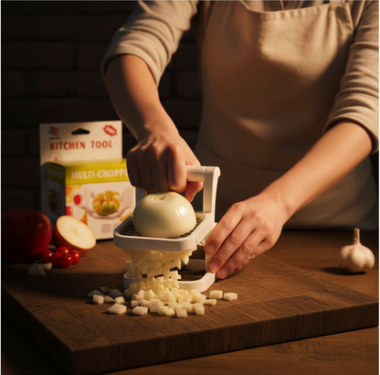 Multi-Chopper 3 in 1 Apple, Fruit & Potato Slicer