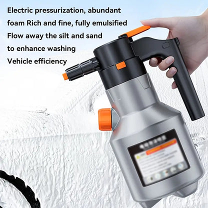 2L Electric Foam Sprayer Handheld Pump